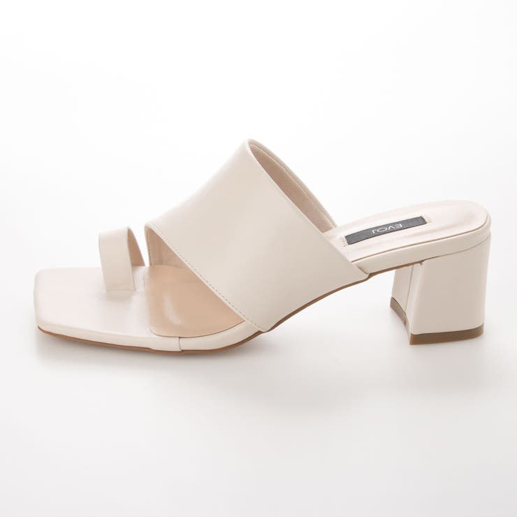 スクエアトング5.3cmヒールサンダル | EVOL | 詳細画像7 