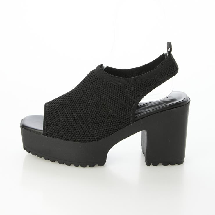 ニット厚底サンダル | EVOL | 詳細画像2 