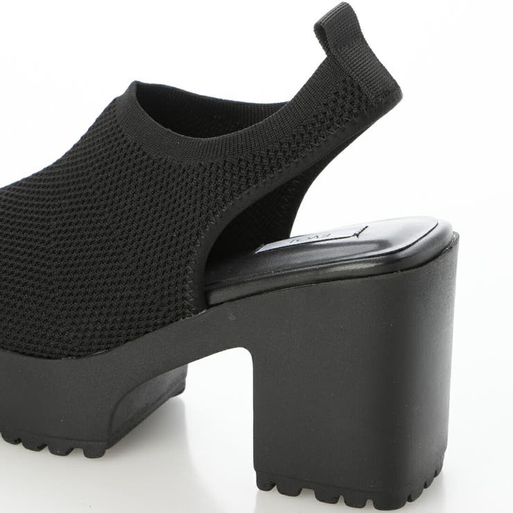 ニット厚底サンダル | EVOL | 詳細画像5 