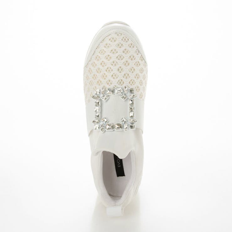 スクエアビジュースタイルアップスニーカー | EVOL | 詳細画像9 