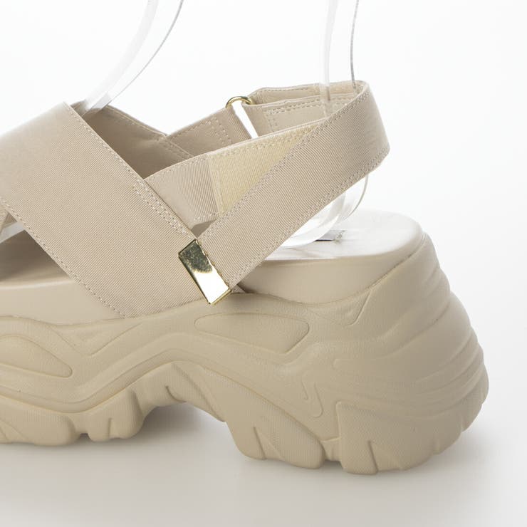 クロスベルトボリュームソールサンダル | EVOL | 詳細画像10 