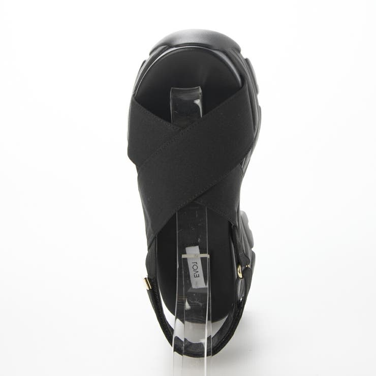 クロスベルトボリュームソールサンダル | EVOL | 詳細画像4 