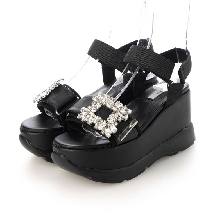 厚底バックルサンダル | EVOL | 詳細画像2 