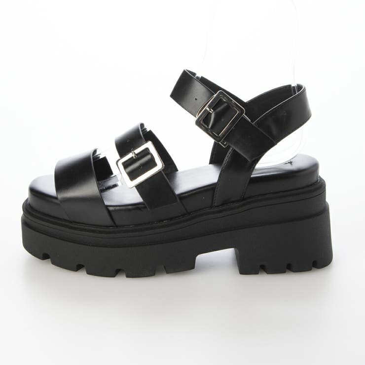 厚底ベルトサンダル | EVOL | 詳細画像2 