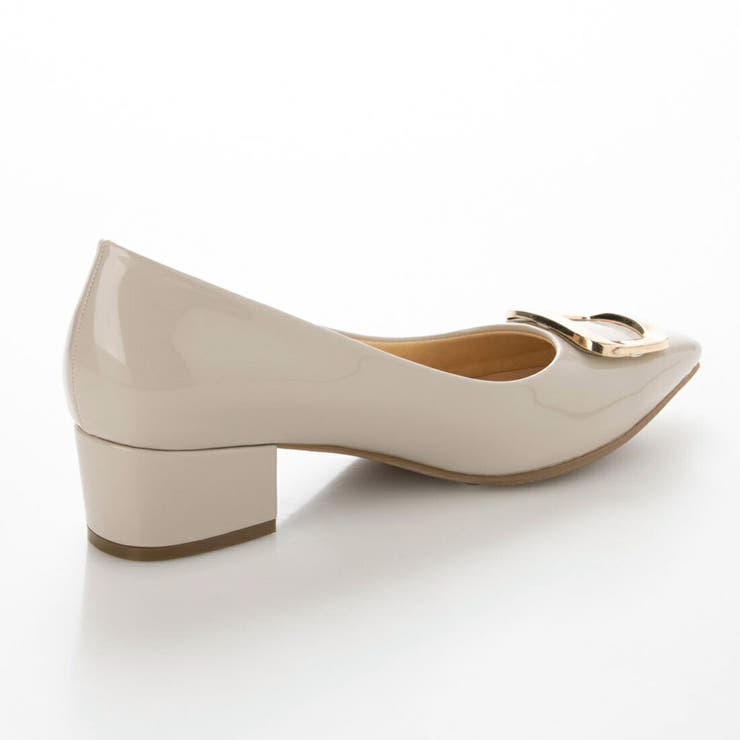 晴雨兼用バックル4.5cヒールパンプス | EVOL | 詳細画像14 