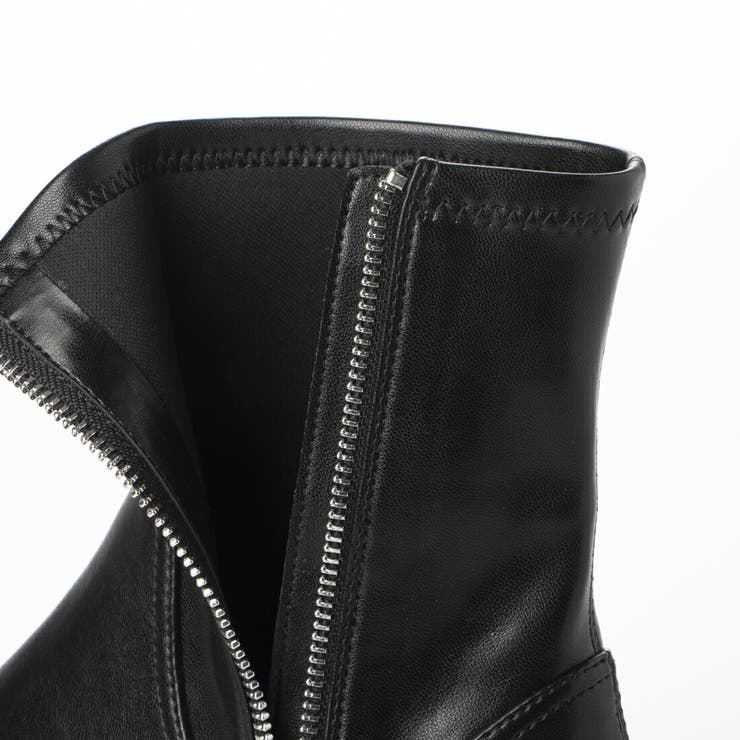 厚底サイドジップストレッチブーツ | EVOL | 詳細画像12 