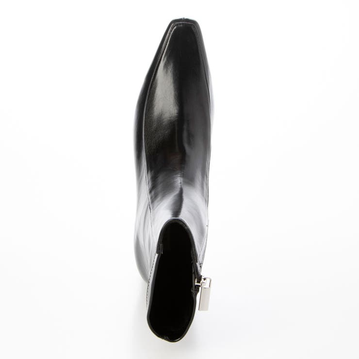 スクエア4.5cmヒールショートブーツ | EVOL | 詳細画像3 