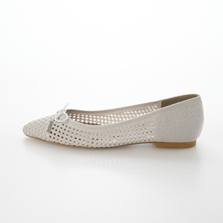 【軽量・クッション入り】ニットポインテッドバレエ | EVOL | 詳細画像9 