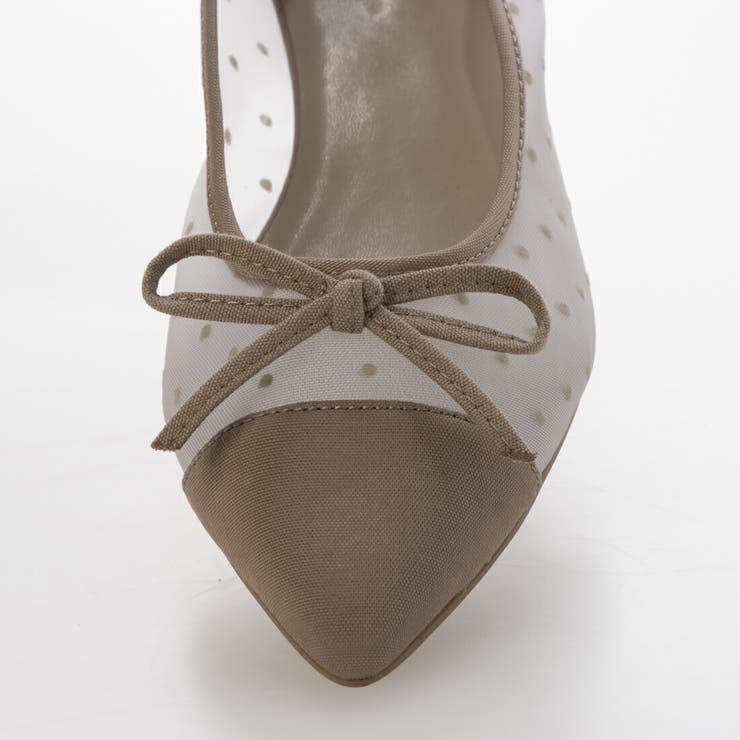 【軽量・柔らかい】チュールバレエパンプス | EVOL | 詳細画像4 