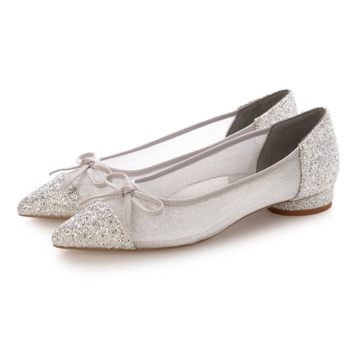 SVC(シルバーコンビ) | 【軽量・柔らかい】チュールバレエパンプス | EVOL