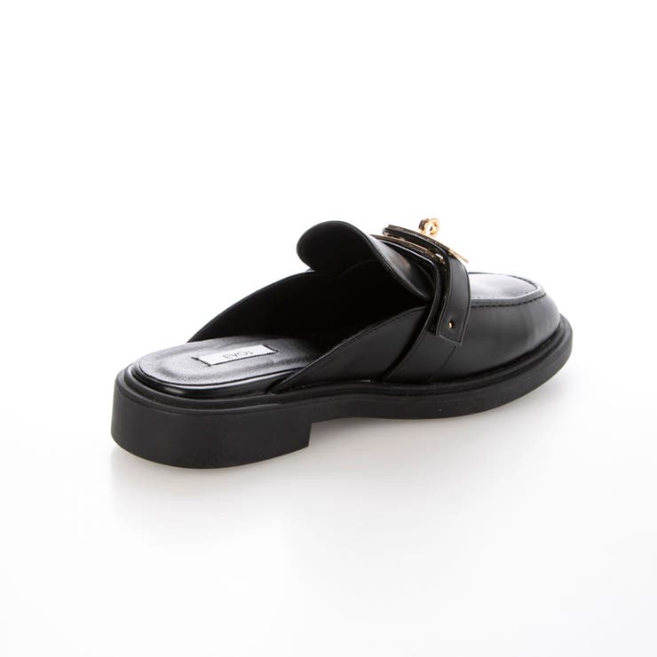 【クッション入り・柔らかい】バックルローファーミュール | EVOL | 詳細画像2 