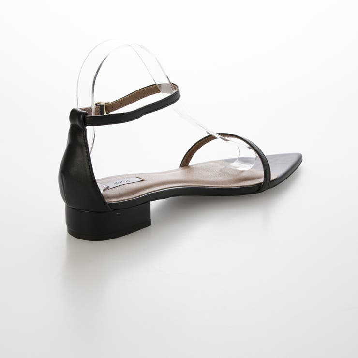 【クッション入り・柔らかい】ポインテッドストラップサンダル | EVOL | 詳細画像2 