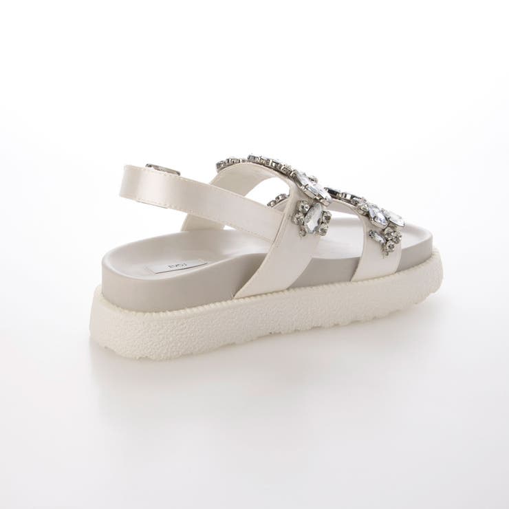 【軽量・柔らかい】ビジュープラットフォームサンダル | EVOL | 詳細画像6 