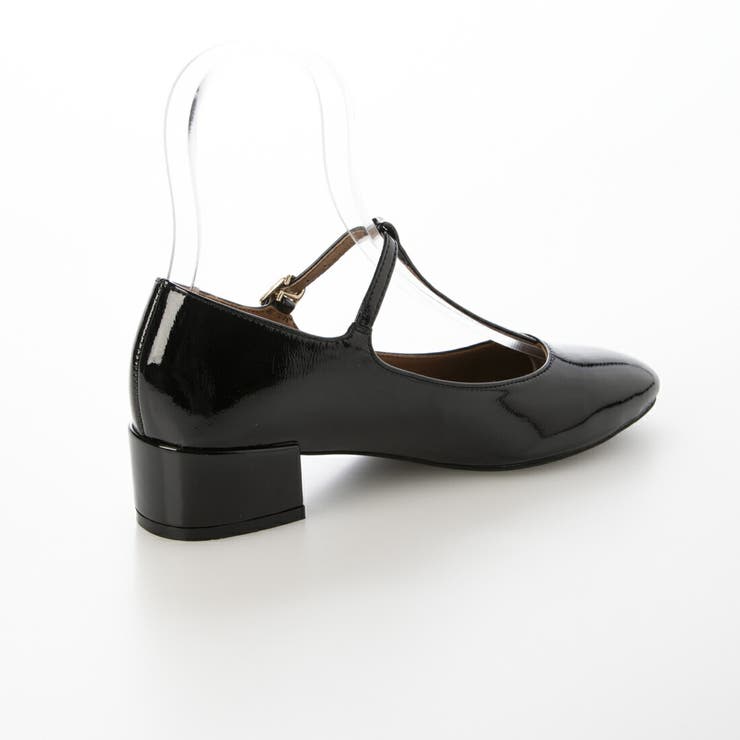 【クッション入り・柔らかい】Tストラップラウンドパンプス | EVOL | 詳細画像2 