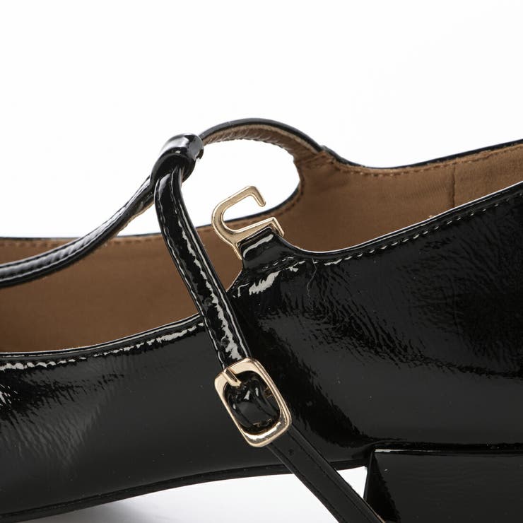 【クッション入り・柔らかい】Tストラップラウンドパンプス | EVOL | 詳細画像4 