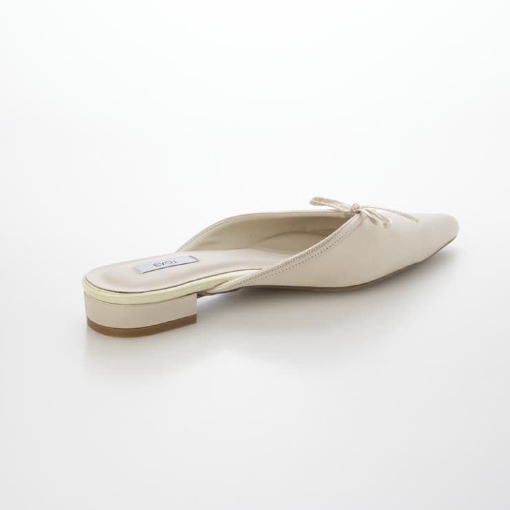 【柔らかい・クッション入り】Vカットリボンバレエミュール | EVOL | 詳細画像10 