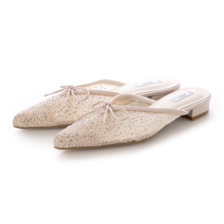 IVC(アイボリーコンビ) | 【柔らかい・クッション入り】Vカットリボンバレエミュール | EVOL