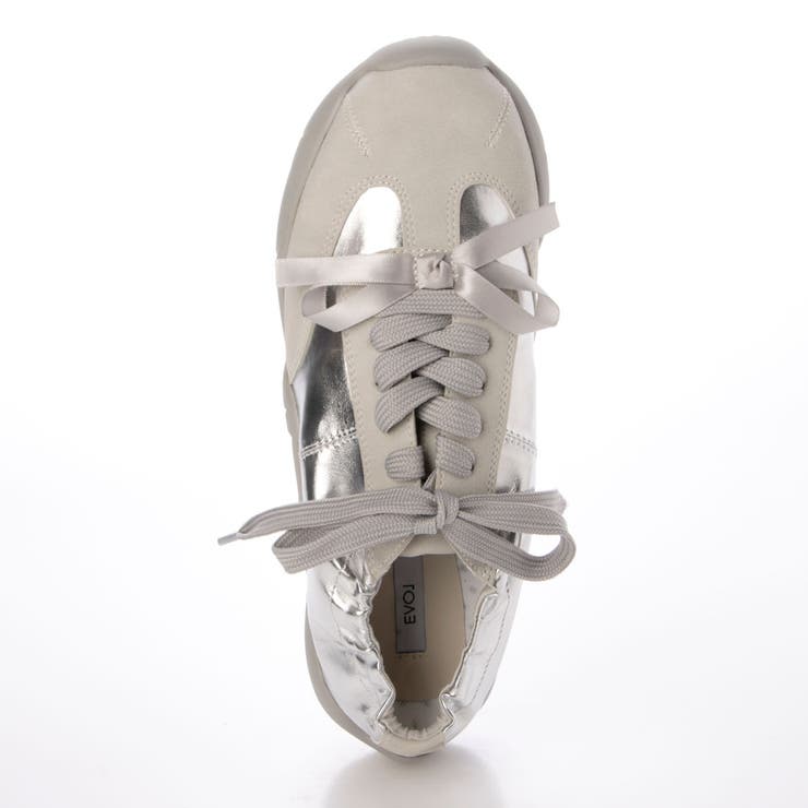 【軽量・柔らかい】リボンレースアップスニーカー | EVOL | 詳細画像7 