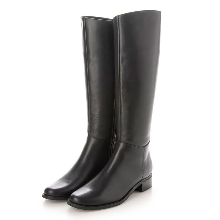 本革ロングブーツ[品番：EVOW0000266]｜EVOL（イーボル）のレディース