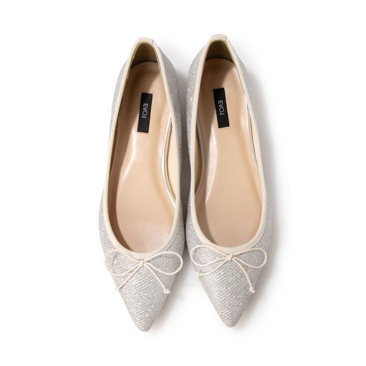 ポインテッド2cmヒールバレエ[品番：EVOW0000754]｜EVOL（イーボル）の