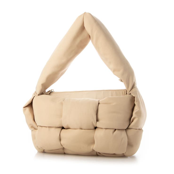 BG(ベージュ) | メッシュナイロンショルダーバッグ | EVOL