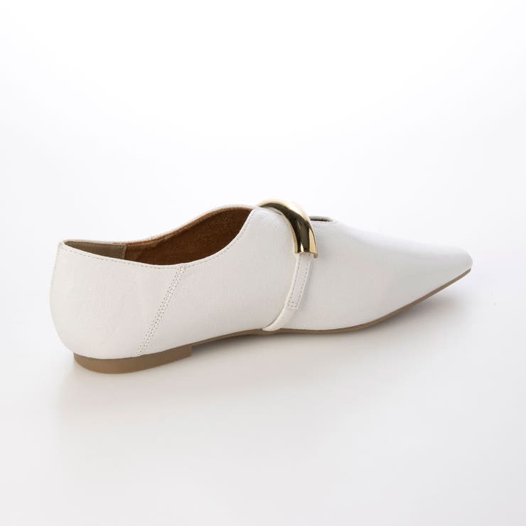 【軽量・柔らかい】ゴールドモチーフスクエアパンプス | EVOL | 詳細画像10 