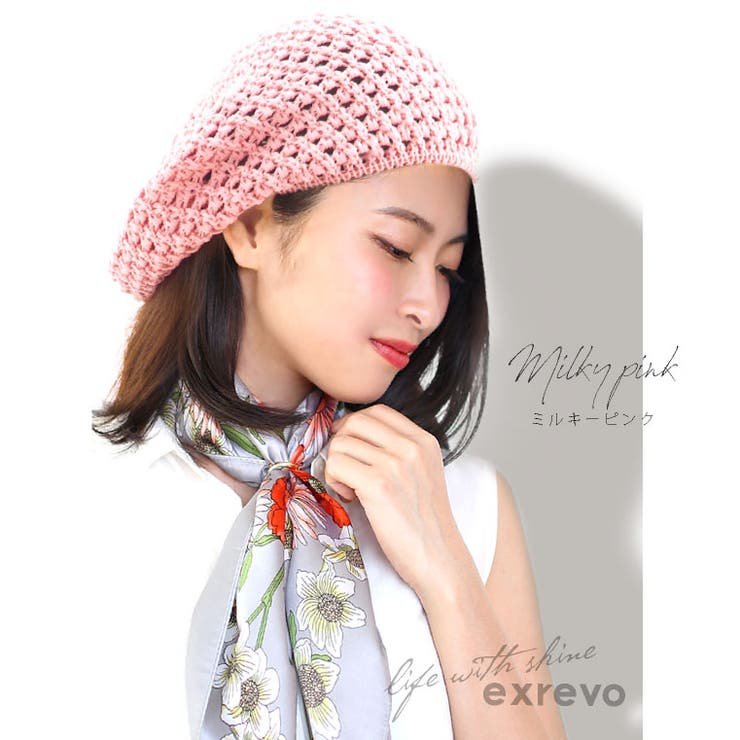 ベレー帽 春夏 帽子 | exrevo | 詳細画像18 