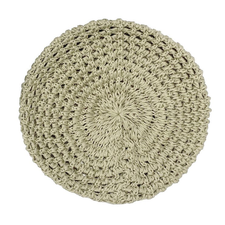 グレージュ | ベレー帽 春夏 帽子 | exrevo