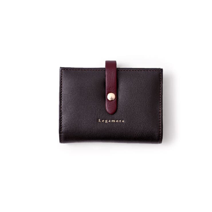 ダークチョコ×ボルドー | カードケース バイカラー 本革 | exrevo