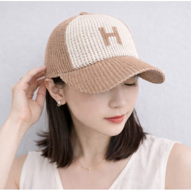 ベージュ | キャップ メッシュ レディース | exrevo