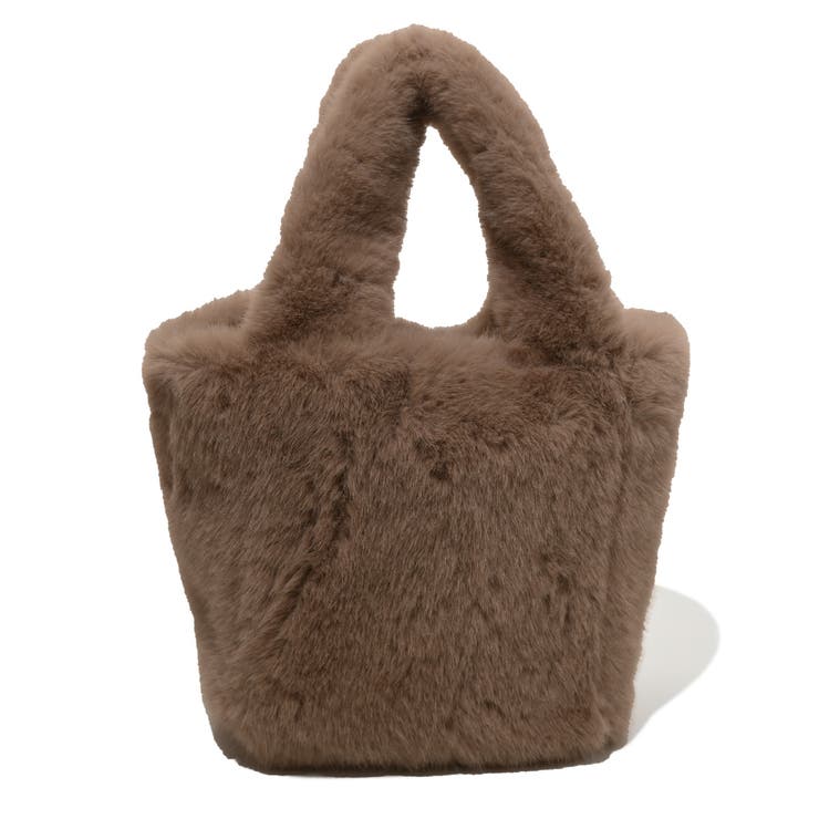 ファーバッグ トートバッグ レディース[品番：EXRE0001236]｜exrevo