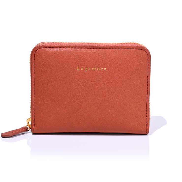 【COACH】コーチ ぺブルレザー ロゴチャーム スナップ ウォレット 二つ折り 財布 キャンディードオレンジ（日本未発売）