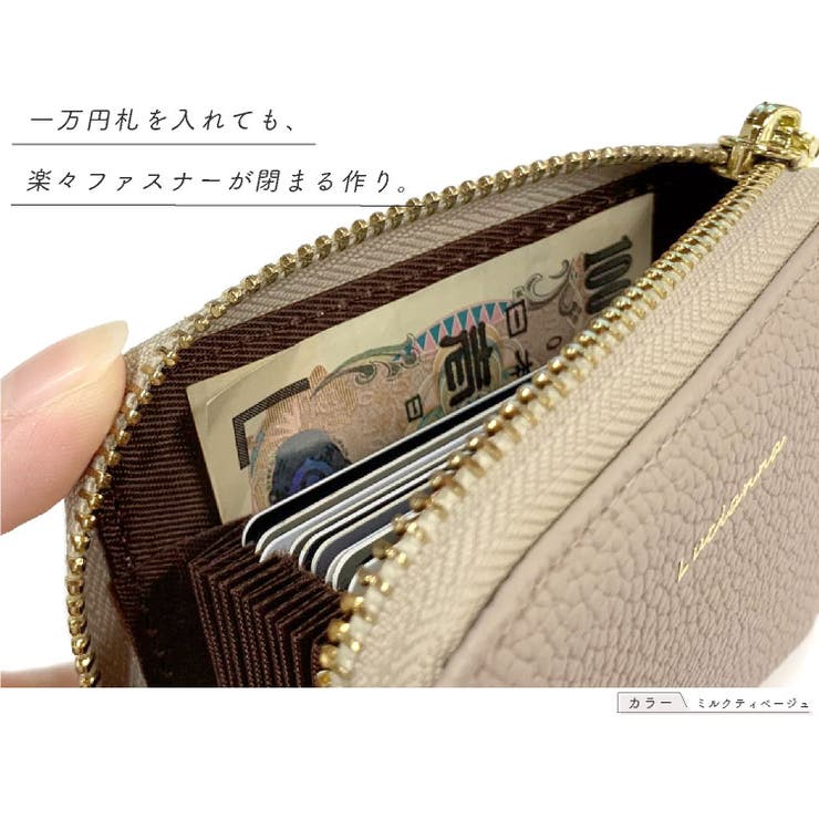 高品質 ミニ財布 がま口 ブラック レディース  二つ折り 大容量 コンパクト
