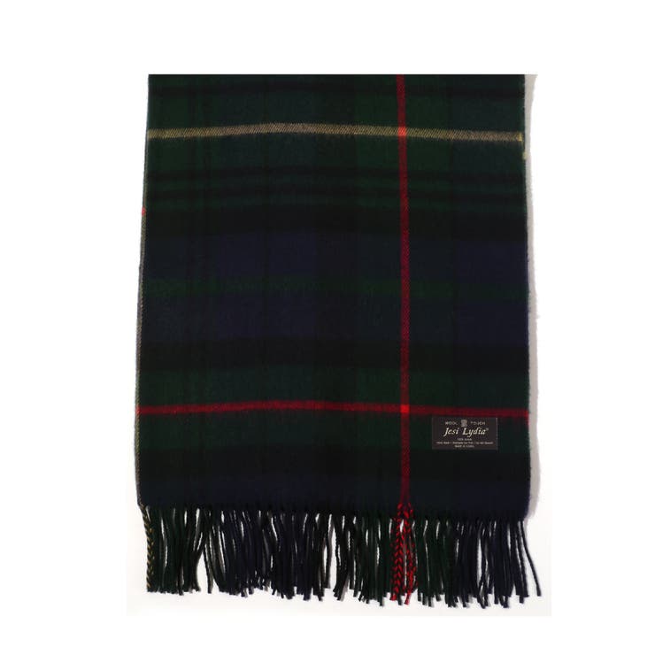 ダークグリーン | マフラー レディース チェック | exrevo