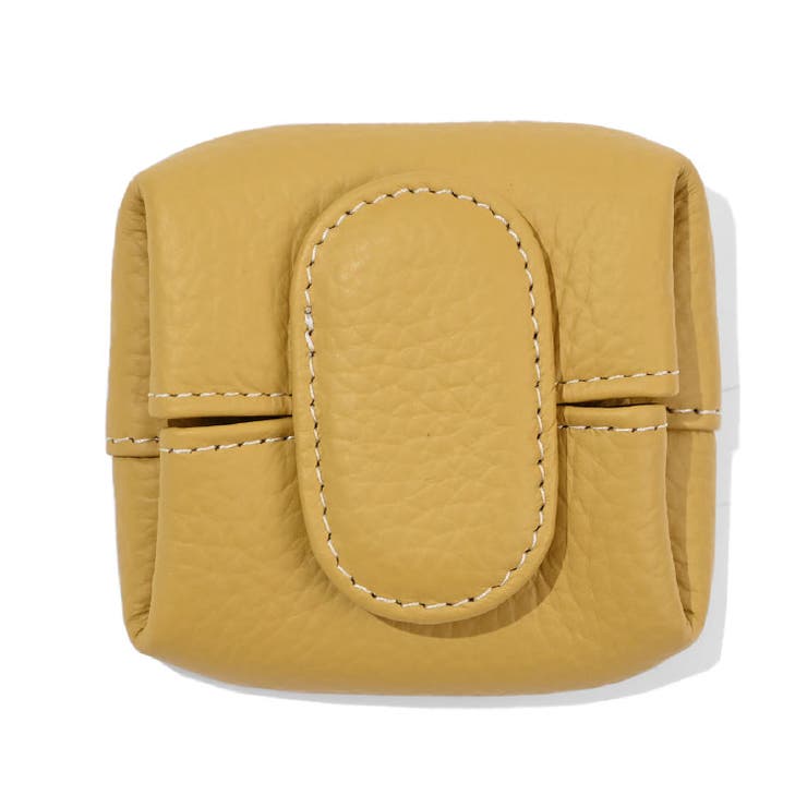 スモーキーイエロー | コインケース 牛本革 薄い | exrevo