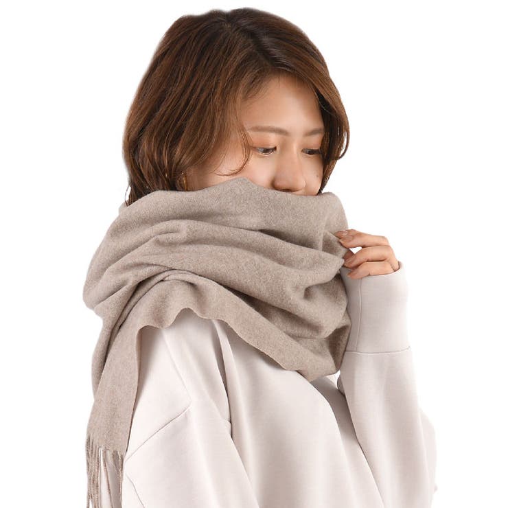 6.グレージュ | ストール マフラー レディース | exrevo