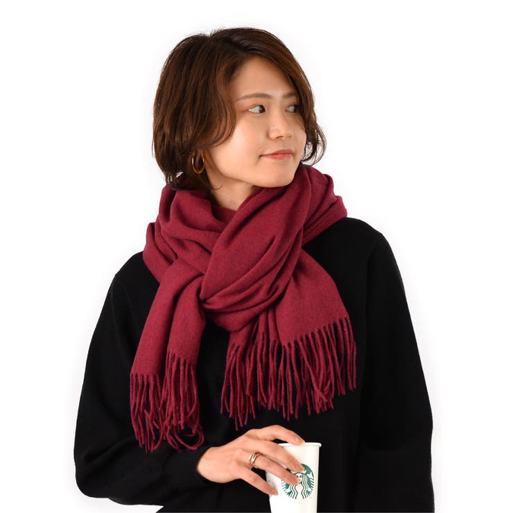 9.ボルドー | ストール マフラー レディース | exrevo