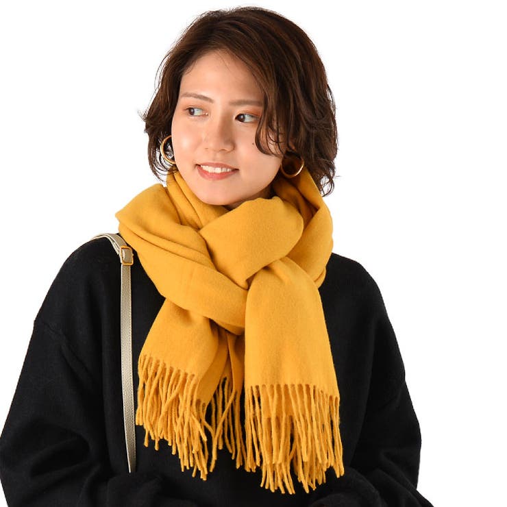 11.マスタード | ストール マフラー レディース | exrevo