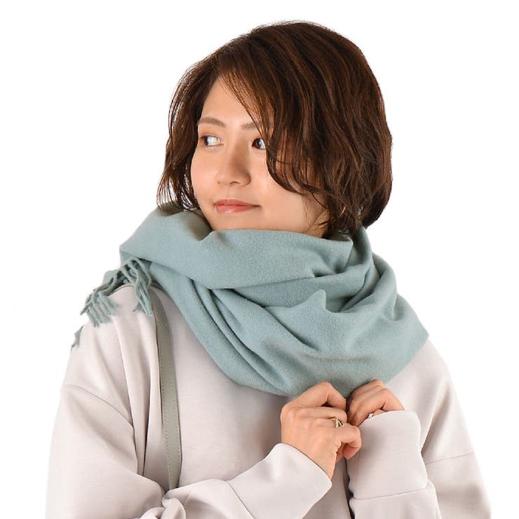 14.くすみブルー | ストール マフラー レディース | exrevo