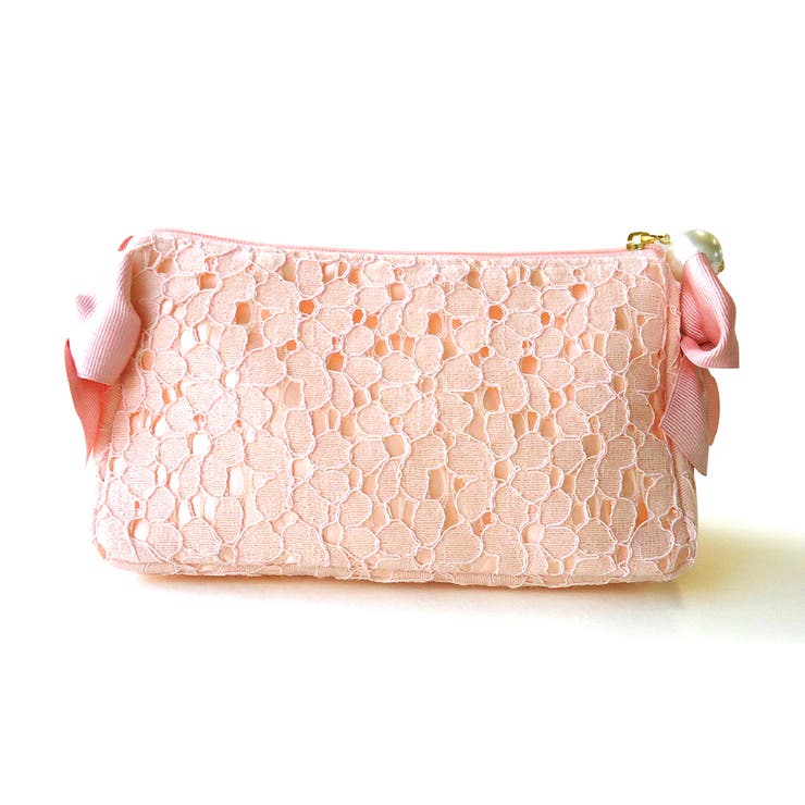 ピンク | ポーチ かわいい パール | exrevo