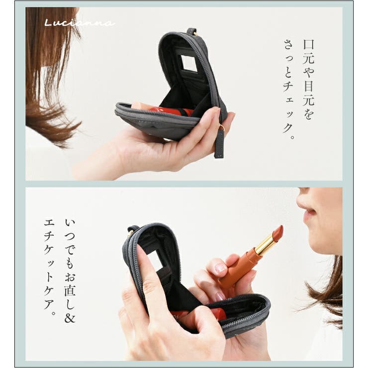 パクジフ　サイン入り　おやすみポーチ　EVNNE Switch用EVAカラーポーチ#Unipo Q-LiA おててシリーズ みけねこ