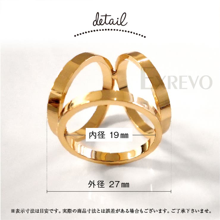 スカーフリング ゴールド スカーフ 留め[品番：EXRE0000242]｜exrevo（エクレボ）のレディースファッション通販｜SHOPLIST（ショップリスト）