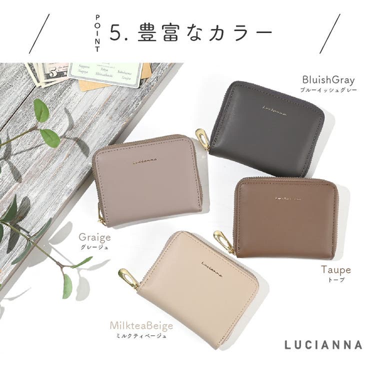 ミニ財布 小さい財布 二つ折り財布 | exrevo | 詳細画像16 