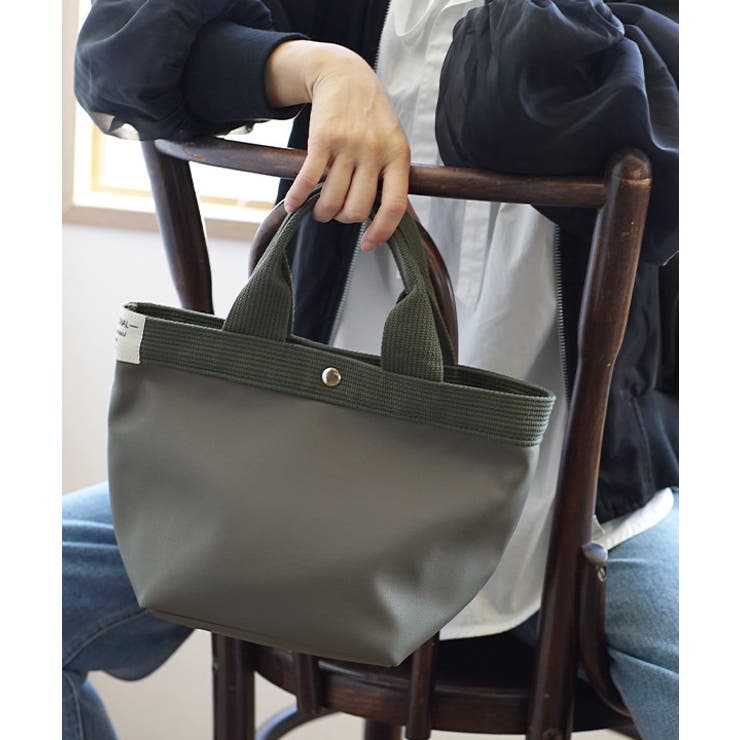 チャコールグレー | ミニョン トートバッグ［ミニ］ | e-zakkamania stores