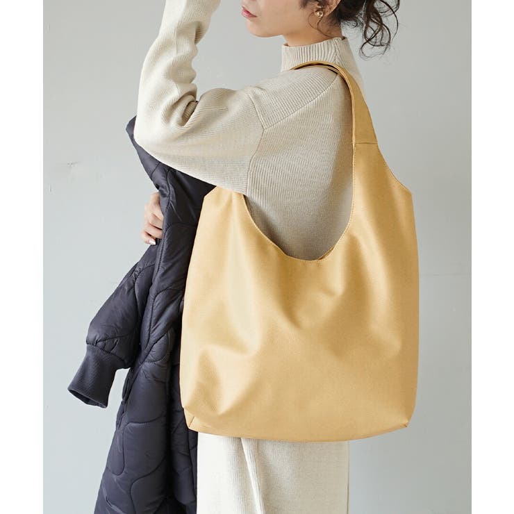 イエロー | ソフトラウンド トートバッグ［ラージ］ | e-zakkamania stores