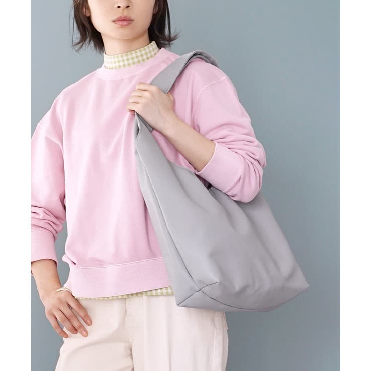 グレー | ソフトラウンド トートバッグ［ラージ］ | e-zakkamania stores