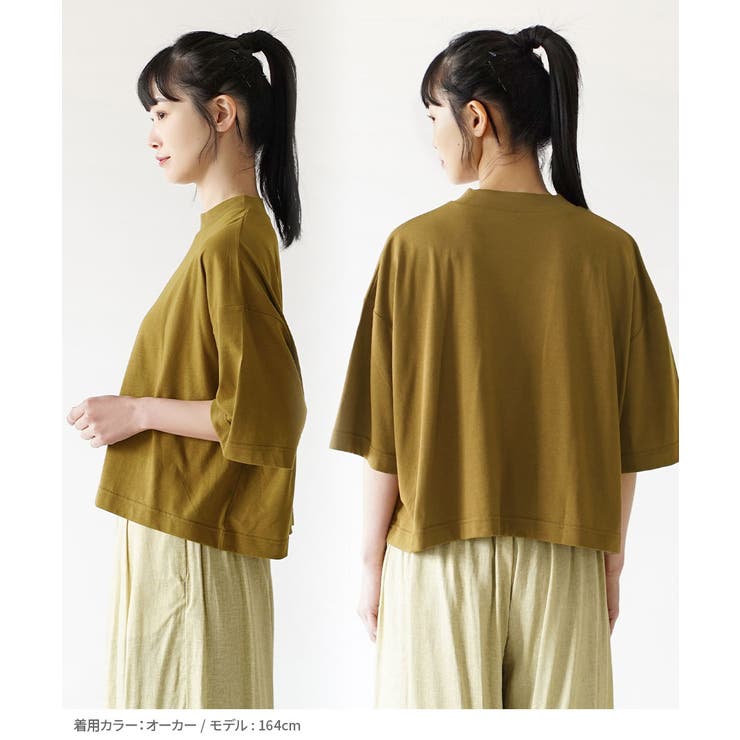 zootie（ズーティー）：汗しみない クロップドTシャツ | e-zakkamania stores | 詳細画像14 