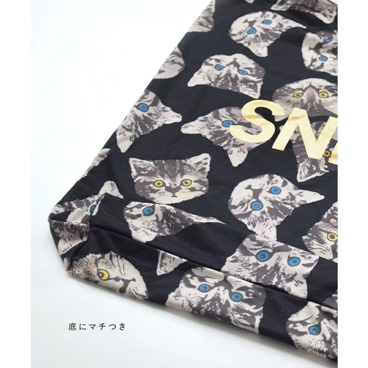 zootie（ズーティー）：ねこ・ネコ・猫・CAT トートバッグ | e-zakkamania stores | 詳細画像11 