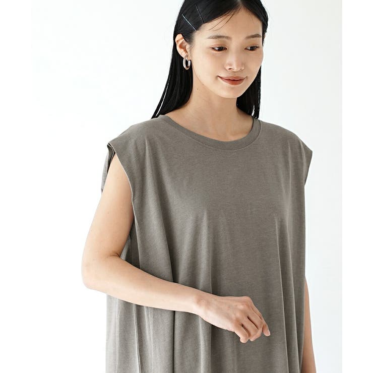 ショルダータック ノースリーブワンピース | e-zakkamania stores | 詳細画像11 