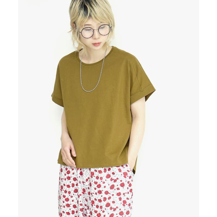 オーカー | zootie（ズーティー）：汗しみない Tシャツ［ワイドシルエット］ | e-zakkamania stores
